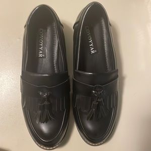 Black Loafer with Tassel